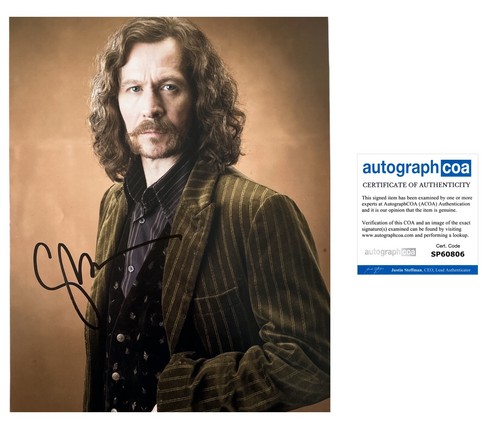 Gary oldman 8x10 signed - oldman,